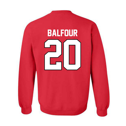 Texas Tech - NCAA Football : Dontae Balfour - Classic Shersey Crewneck Sweatshirt-1