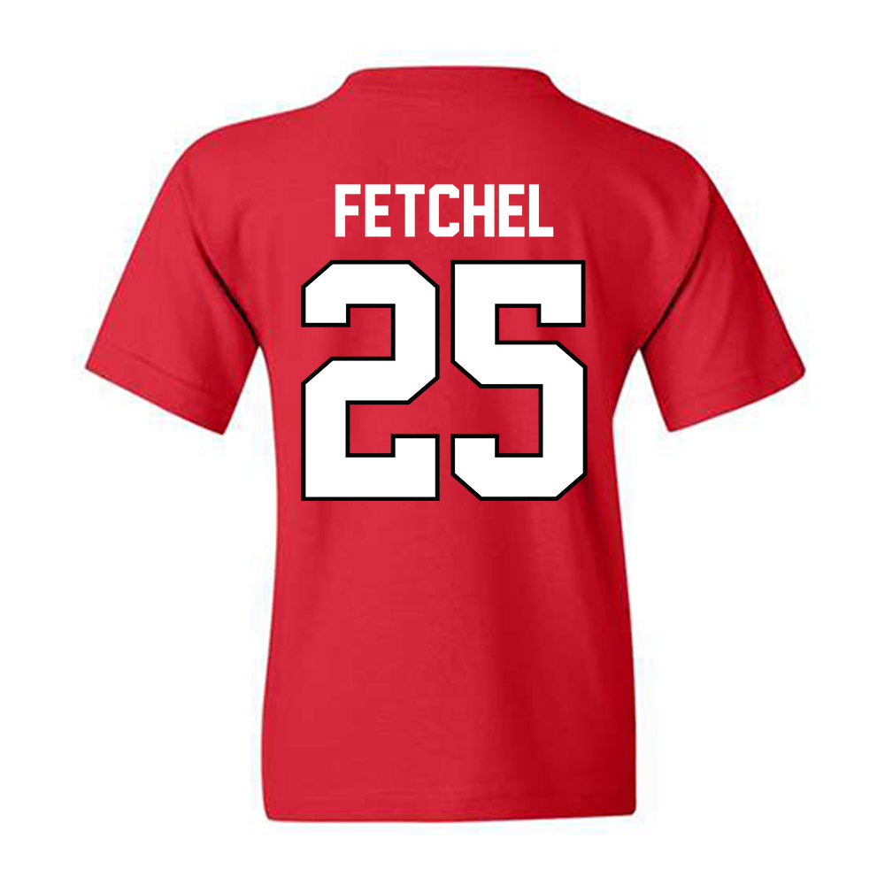 Texas Tech - NCAA Baseball : Zach Fetchel - Classic Shersey Youth T-Shirt-1