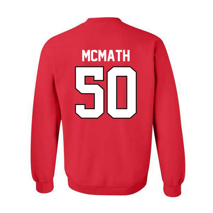 Texas Tech - NCAA Football : Patrick McMath - Classic Shersey Crewneck Sweatshirt-1