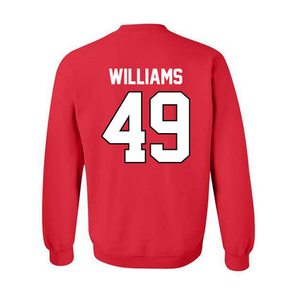 Texas Tech - NCAA Baseball : Carter Williams - Classic Shersey Crewneck Sweatshirt-1