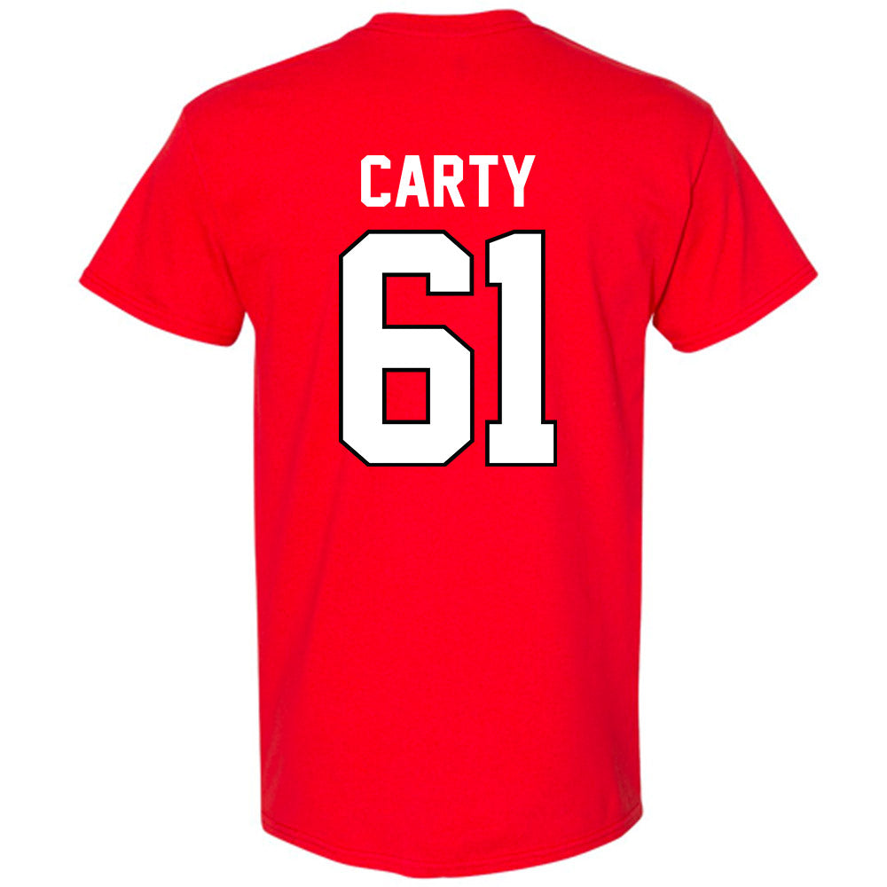 Texas Tech - NCAA Football : Connor Carty - Classic Shersey T-Shirt-1
