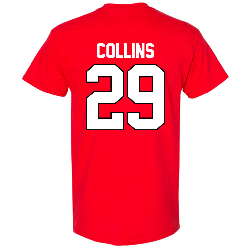 Texas Tech - NCAA Football : Chief Collins - Classic Shersey T-Shirt-1