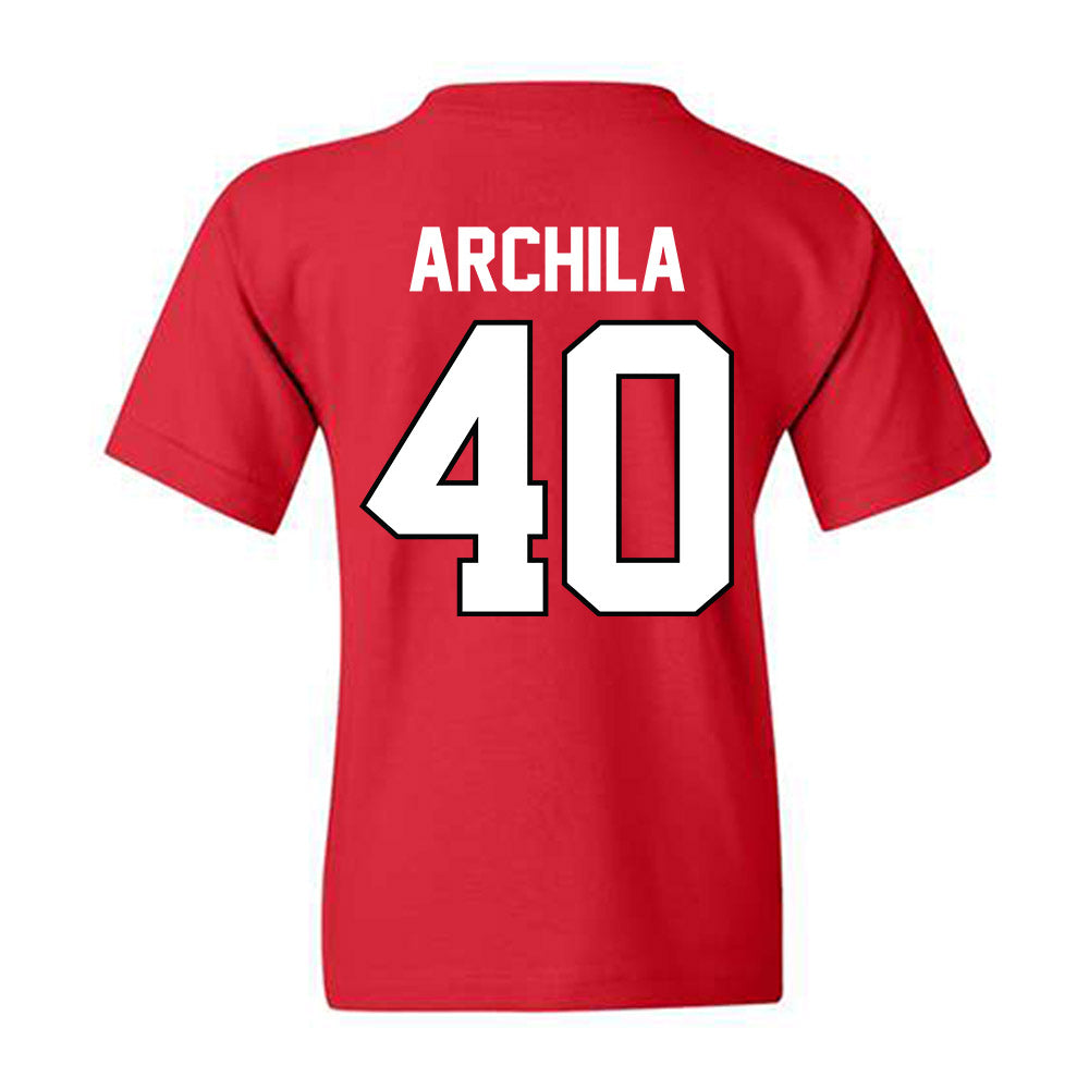 Texas Tech - NCAA Baseball : Dominic Archila - Classic Shersey Youth T-Shirt-1