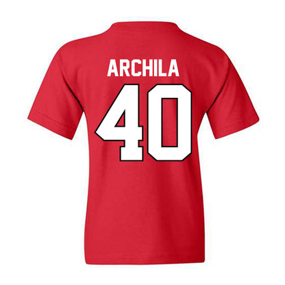 Texas Tech - NCAA Baseball : Dominic Archila - Classic Shersey Youth T-Shirt-1