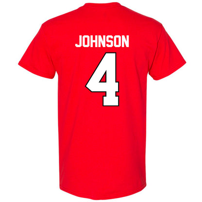 Texas Tech - NCAA Baseball : Kendyl Johnson - Classic Shersey T-Shirt-1