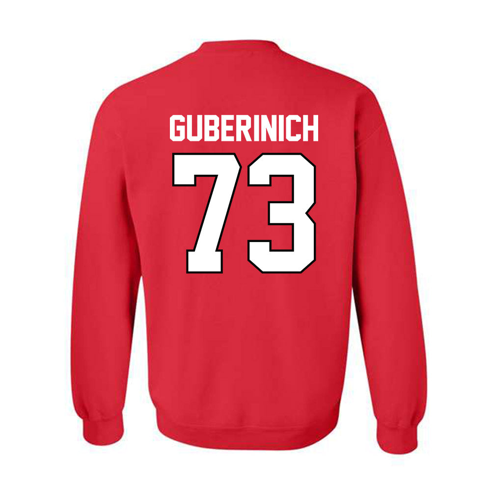 Texas Tech - NCAA Football : Danilo Guberinich - Classic Shersey Crewneck Sweatshirt-1