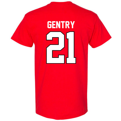 Texas Tech - NCAA Football : Tristian Gentry - Classic Shersey T-Shirt-1