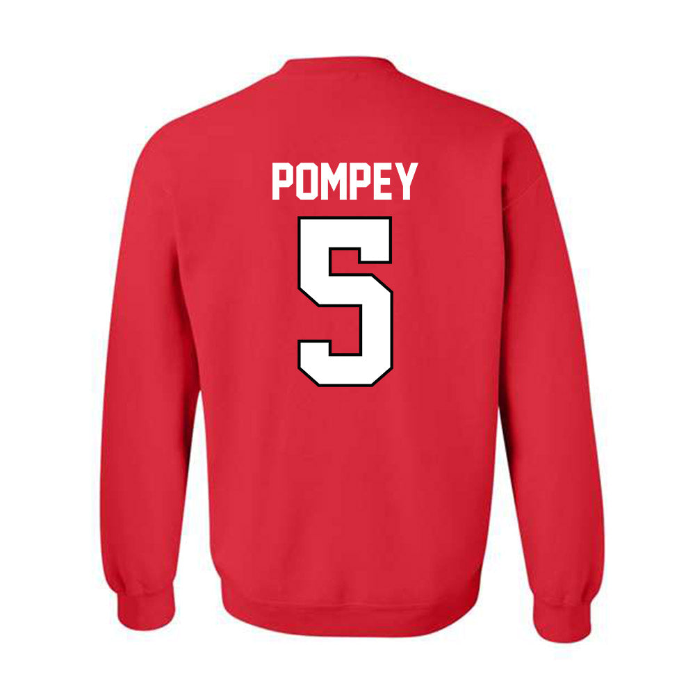 Texas Tech - NCAA Baseball : Tj Pompey - Classic Shersey Crewneck Sweatshirt