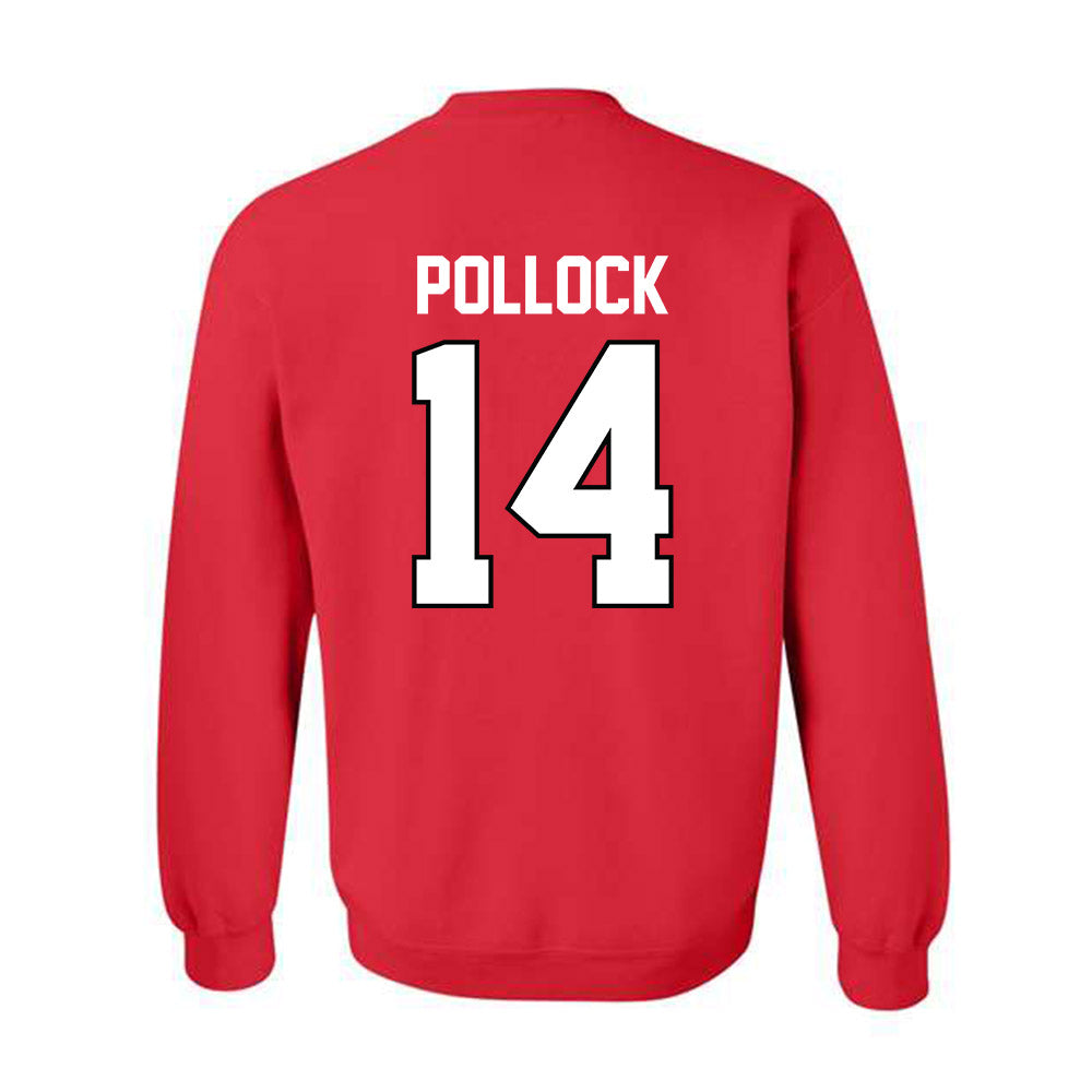 Texas Tech - NCAA Football : Brice Pollock - Classic Shersey Crewneck Sweatshirt-1