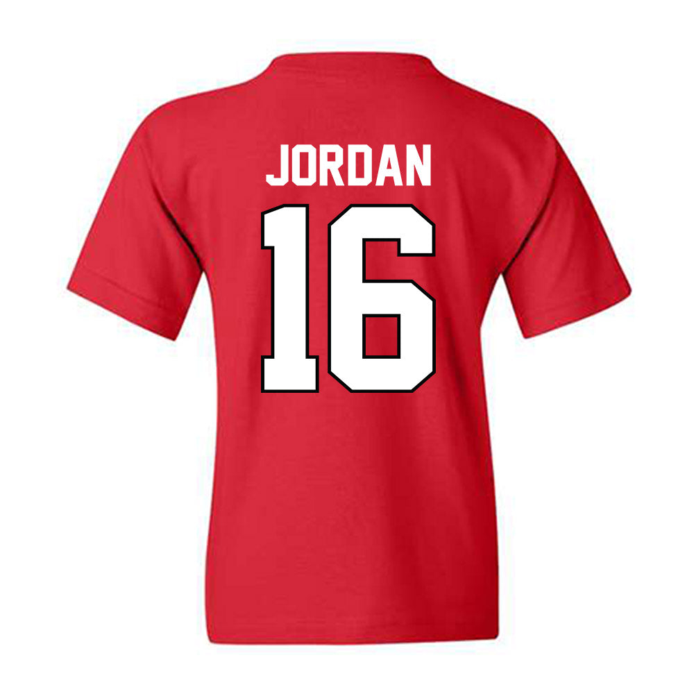 Texas Tech - NCAA Baseball : Will Jordan - Classic Shersey Youth T-Shirt-1