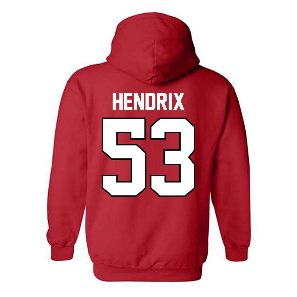 Texas Tech - NCAA Football : Holton Hendrix - Classic Shersey Hooded Sweatshirt