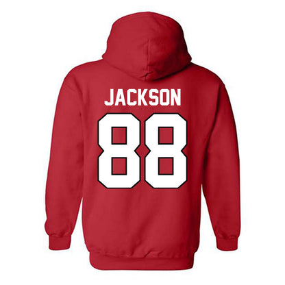 Texas Tech - NCAA Football : Trey Jackson - Classic Shersey Hooded Sweatshirt