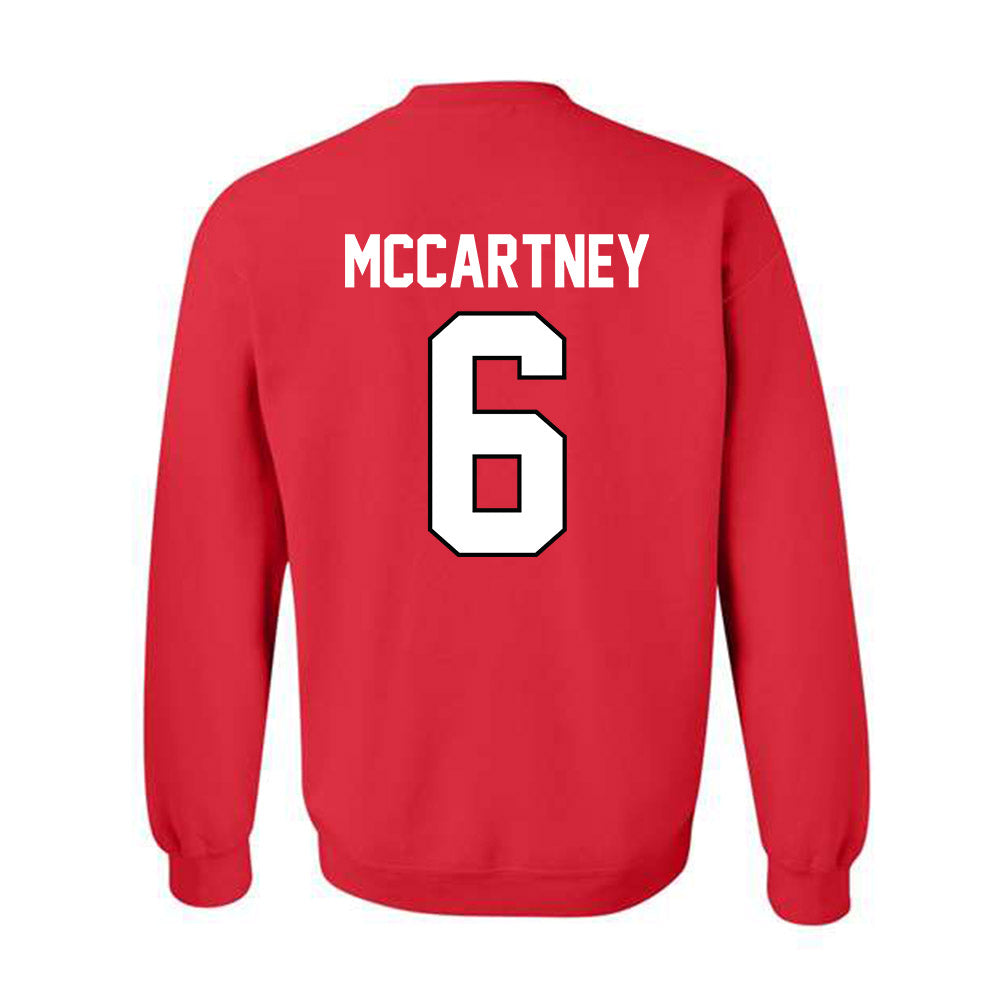 Texas Tech - NCAA Women's Soccer : Emilie McCartney - Classic Shersey Crewneck Sweatshirt-1