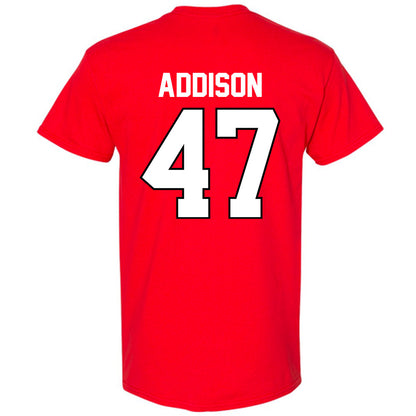 Texas Tech - NCAA Baseball : Logan Addison - Classic Shersey T-Shirt-1