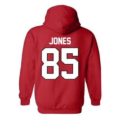 Texas Tech - NCAA Football : Bryson Jones - Classic Shersey Hooded Sweatshirt-1
