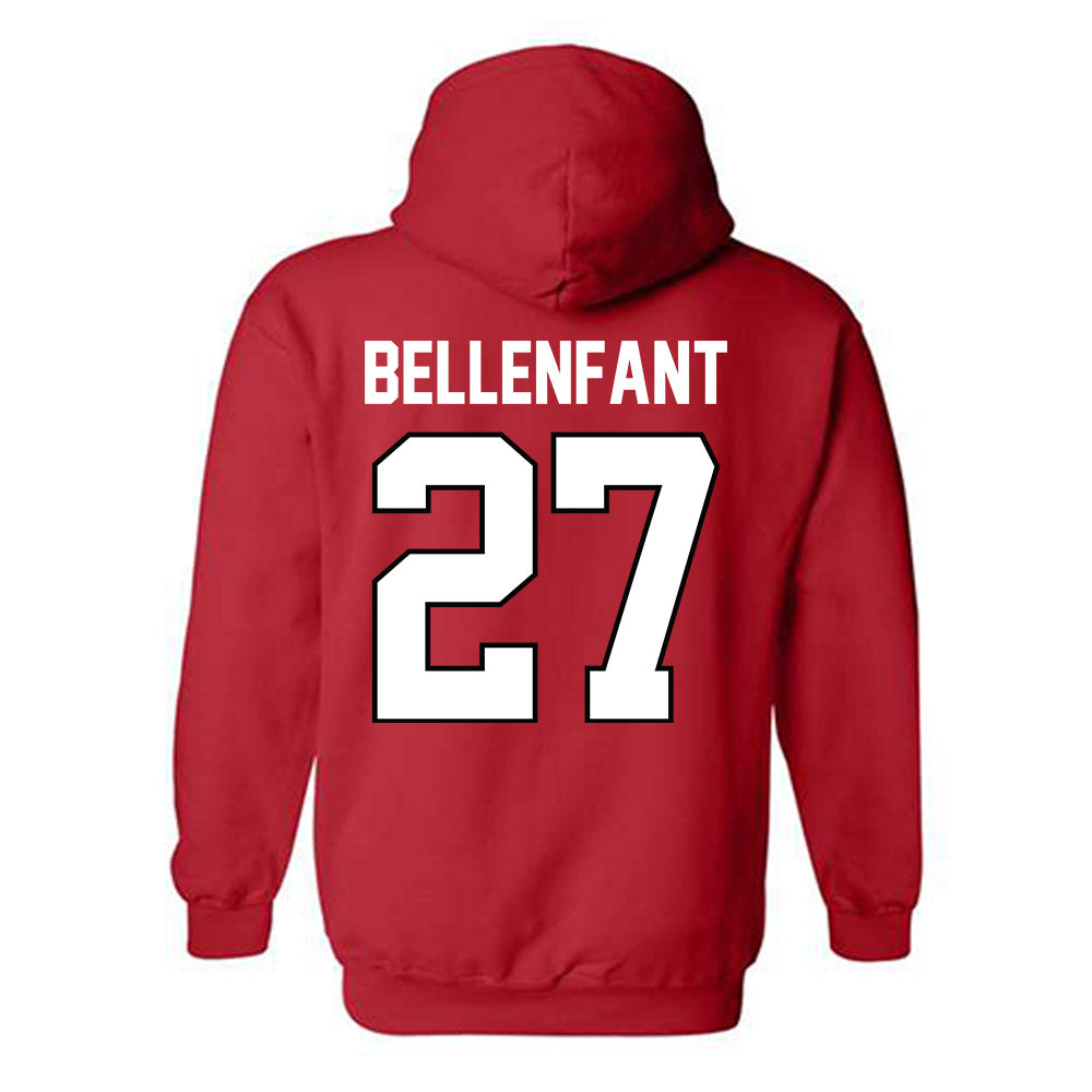 Texas Tech - NCAA Football : Upton Bellenfant - Classic Shersey Hooded Sweatshirt-1