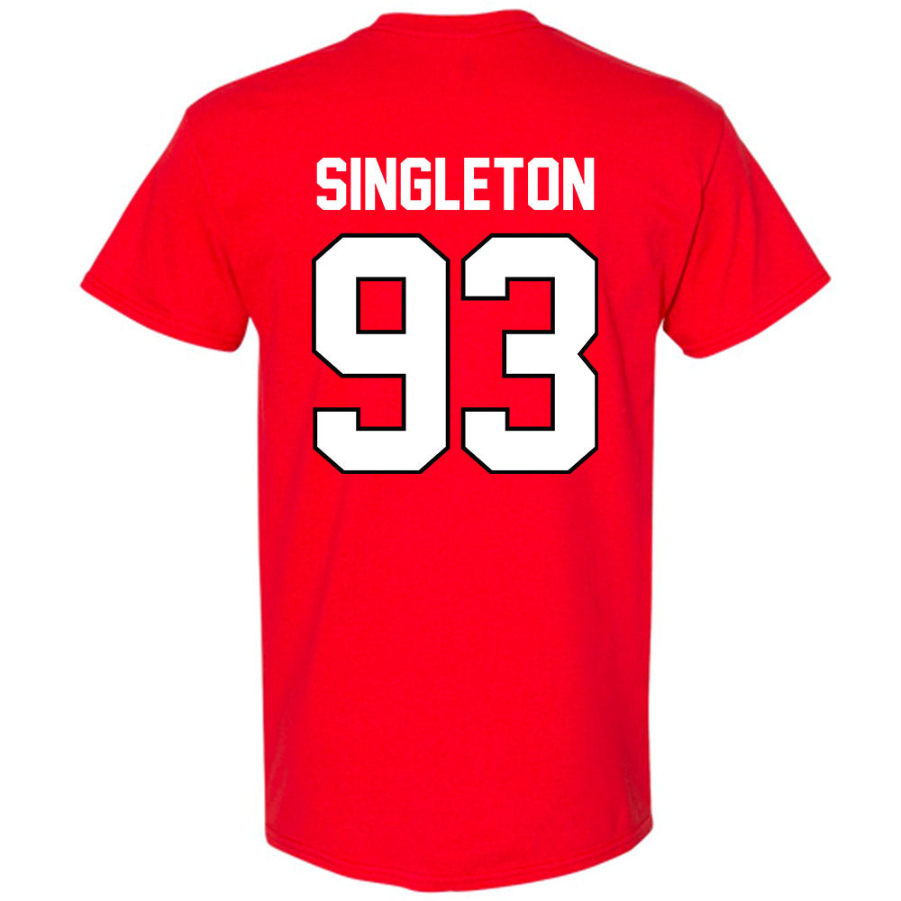 Texas Tech - NCAA Football : Dylan Singleton - Classic Shersey T-Shirt-1