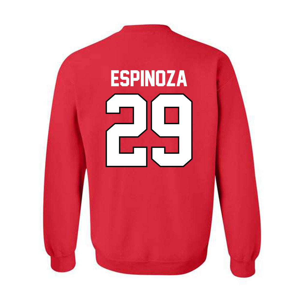 Texas Tech - NCAA Baseball : Jorden Espinoza - Classic Shersey Crewneck Sweatshirt-1