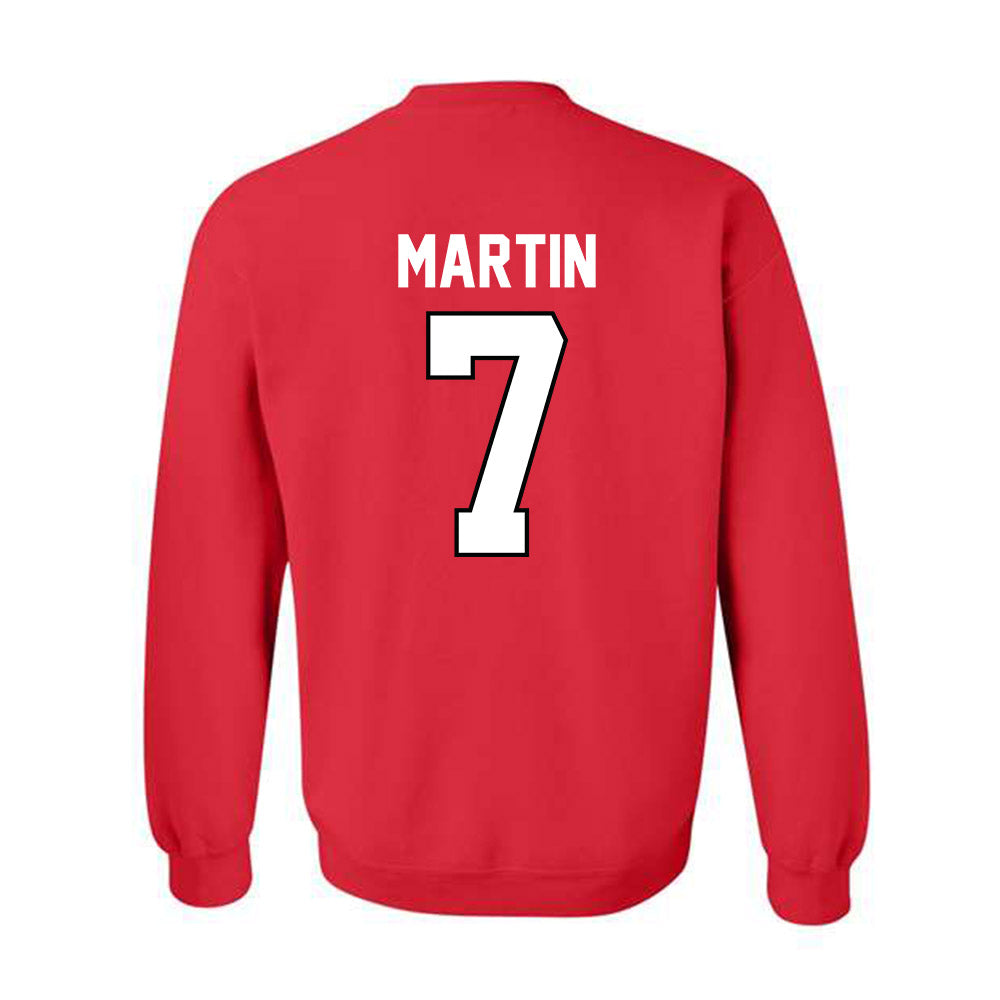 Texas Tech - NCAA Women's Basketball : Kalysta Martin - Classic Shersey Crewneck Sweatshirt-1