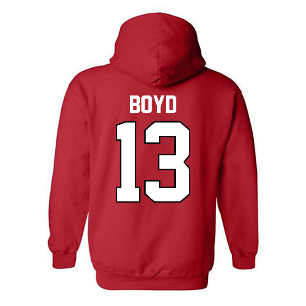 Texas Tech - NCAA Football : Brady Boyd - Classic Shersey Hooded Sweatshirt