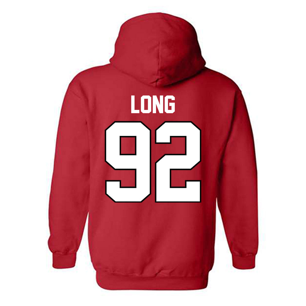 Texas Tech - NCAA Football : Kasen Long - Classic Shersey Hooded Sweatshirt