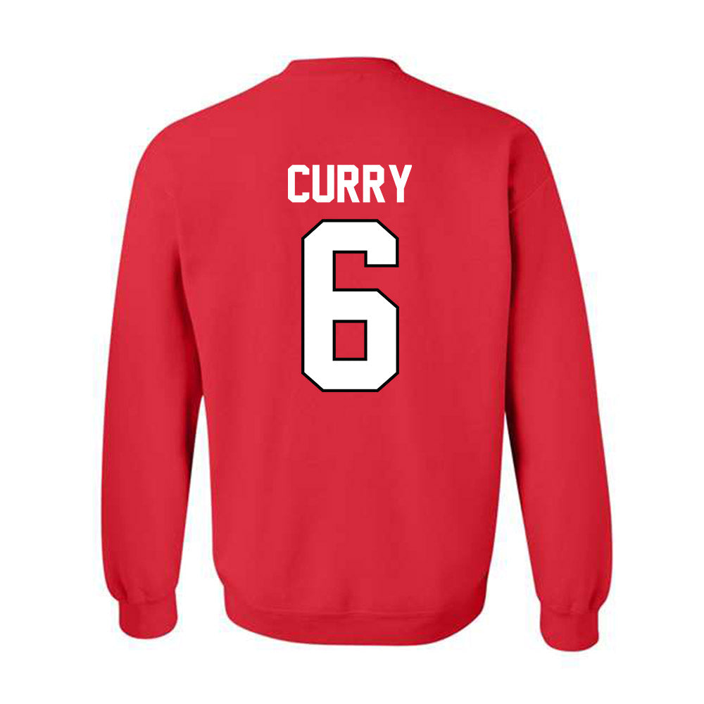 Texas Tech - NCAA Football : John Curry - Classic Shersey Crewneck Sweatshirt-1