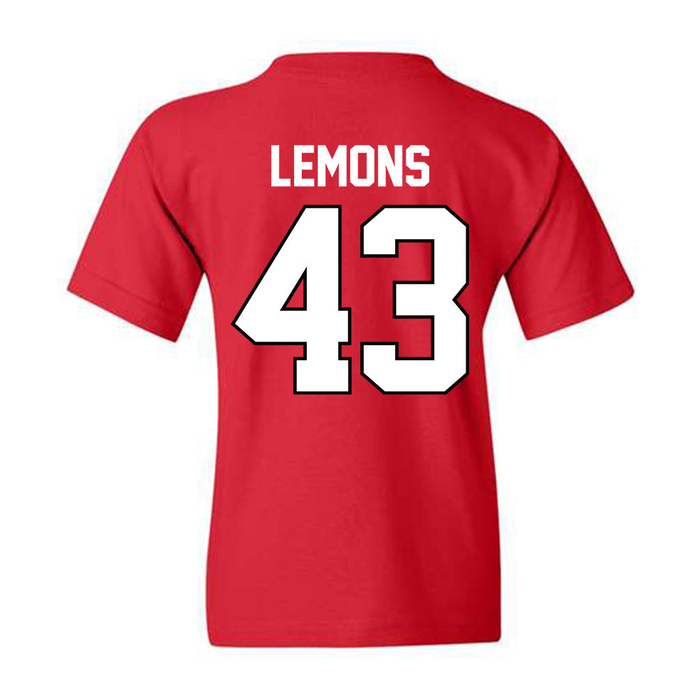 Texas Tech - NCAA Football : Chris Lemons - Classic Shersey Youth T-Shirt