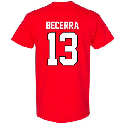 Texas Tech - NCAA Baseball : Donovan Becerra - Classic Shersey T-Shirt-1