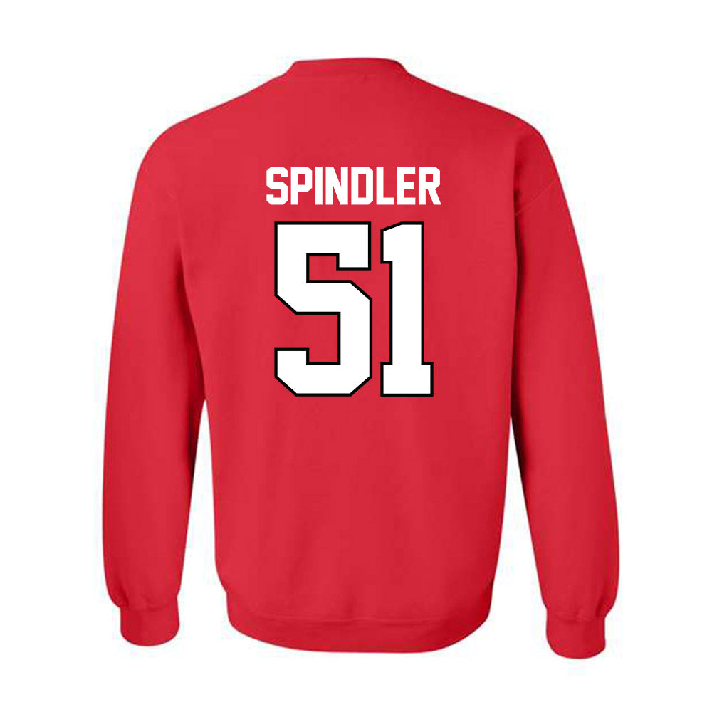 Texas Tech - NCAA Baseball : Jake Spindler - Classic Shersey Crewneck Sweatshirt-1