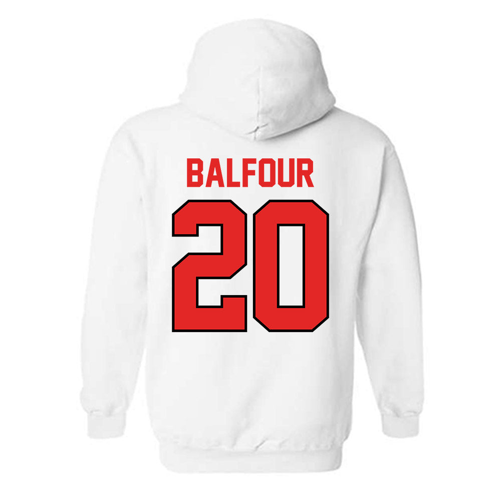 Texas Tech - NCAA Football : Dontae Balfour - Classic Shersey Hooded Sweatshirt-1