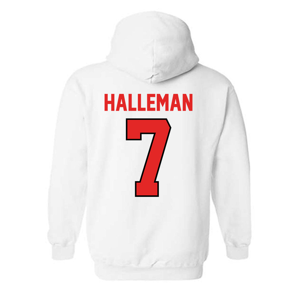 Texas Tech - NCAA Softball : Logan Halleman - Classic Shersey Hooded Sweatshirt