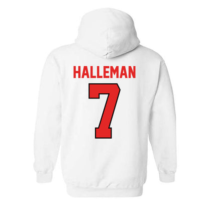 Texas Tech - NCAA Softball : Logan Halleman - Classic Shersey Hooded Sweatshirt