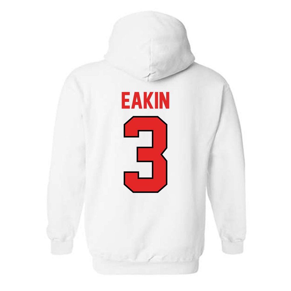 Texas Tech - NCAA Football : Coy Eakin - Classic Shersey Hooded Sweatshirt-1