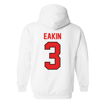 Texas Tech - NCAA Football : Coy Eakin - Classic Shersey Hooded Sweatshirt-1