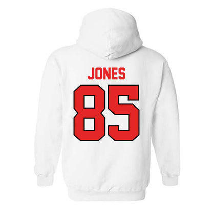 Texas Tech - NCAA Football : Bryson Jones - Classic Shersey Hooded Sweatshirt-1