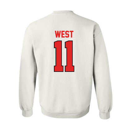 Texas Tech - NCAA Football : Tyrone West - Crewneck Sweatshirt