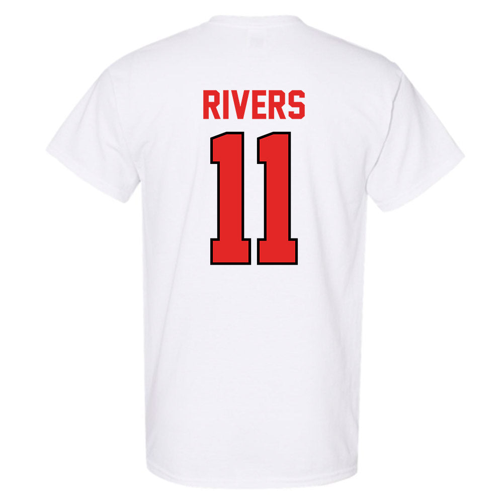 Texas Tech - NCAA Baseball : Davis Rivers - Classic Shersey T-Shirt-1