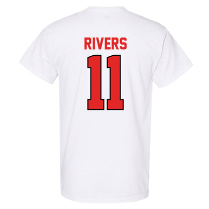 Texas Tech - NCAA Baseball : Davis Rivers - Classic Shersey T-Shirt-1