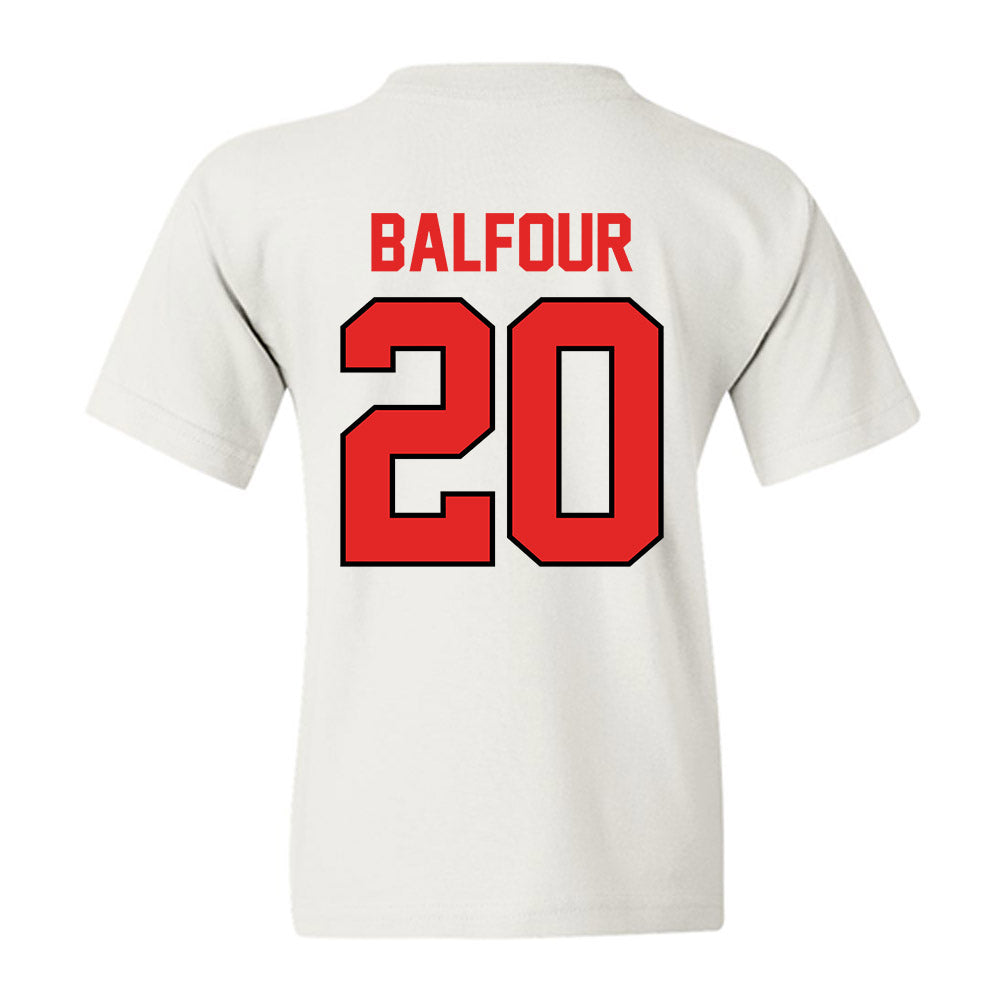 Texas Tech - NCAA Football : Dontae Balfour - Classic Shersey Youth T-Shirt-1
