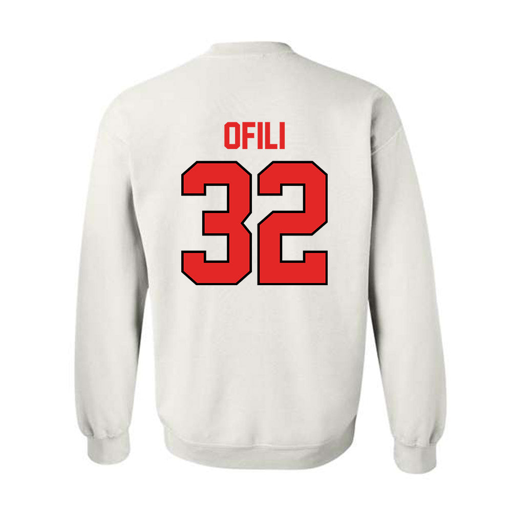 Texas Tech - NCAA Football : Cheta Ofili - Classic Shersey Crewneck Sweatshirt-1