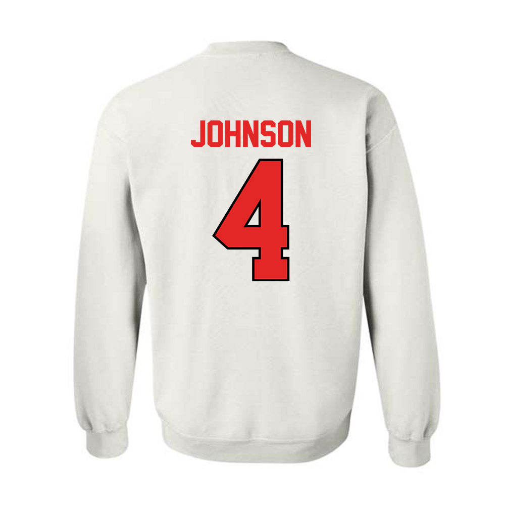 Texas Tech - NCAA Baseball : Kendyl Johnson - Classic Shersey Crewneck Sweatshirt-1
