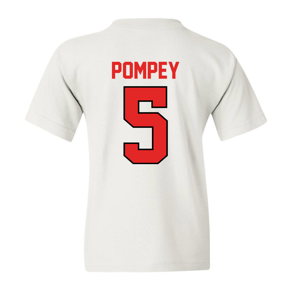 Texas Tech - NCAA Baseball : Tj Pompey - Classic Shersey Youth T-Shirt