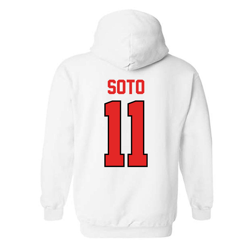 Texas Tech - NCAA Women's Soccer : Chloe Soto - Classic Shersey Hooded Sweatshirt-1