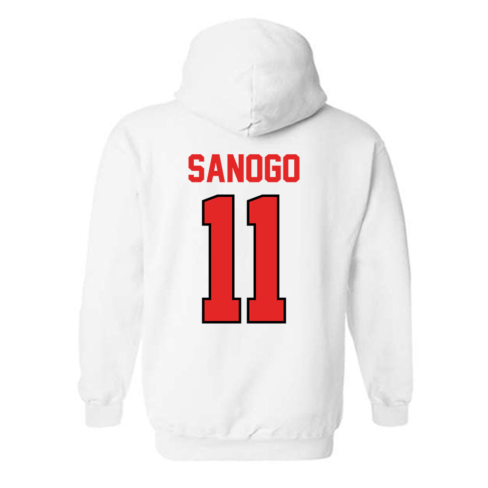 Texas Tech - NCAA Women's Basketball : Sarengbe Sanogo - Classic Shersey Hooded Sweatshirt-1