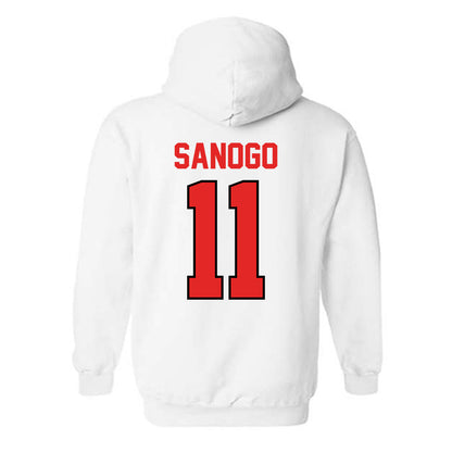 Texas Tech - NCAA Women's Basketball : Sarengbe Sanogo - Classic Shersey Hooded Sweatshirt-1
