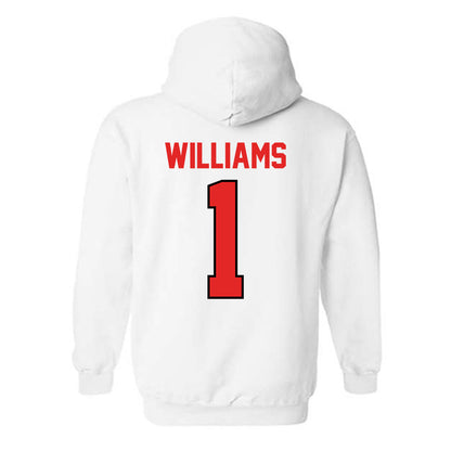 Texas Tech - NCAA Softball : Mia Williams - Classic Shersey Hooded Sweatshirt-1