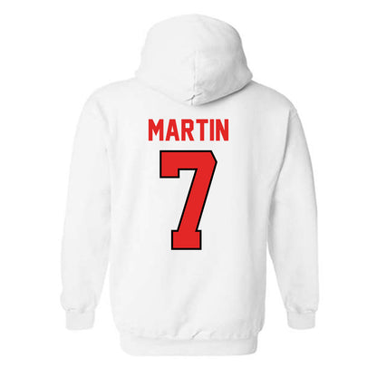 Texas Tech - NCAA Women's Basketball : Kalysta Martin - Classic Shersey Hooded Sweatshirt-1