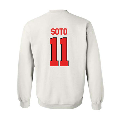 Texas Tech - NCAA Women's Soccer : Chloe Soto - Classic Shersey Crewneck Sweatshirt-1