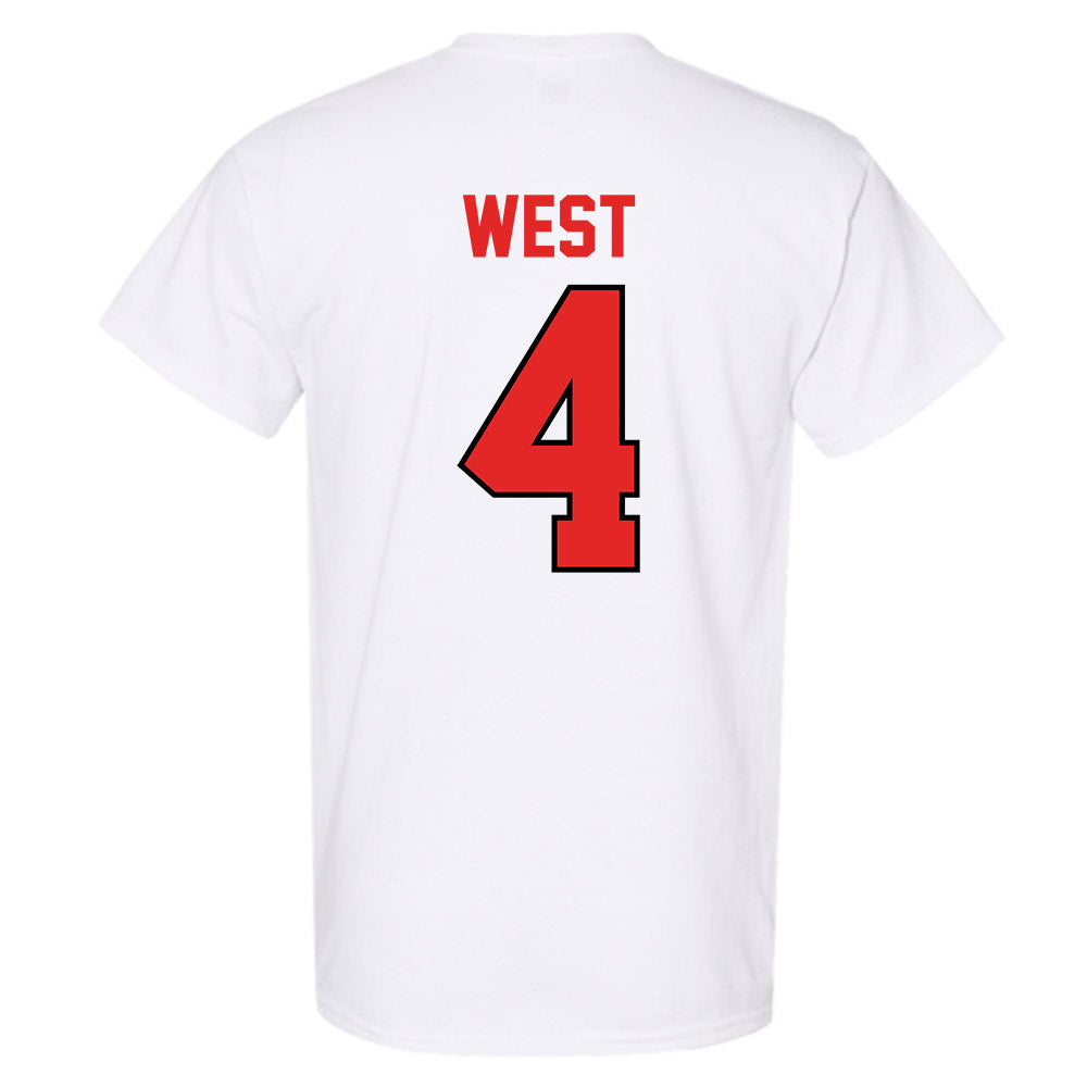 Texas Tech - NCAA Football : Tyrone West - Classic Shersey T-Shirt-1