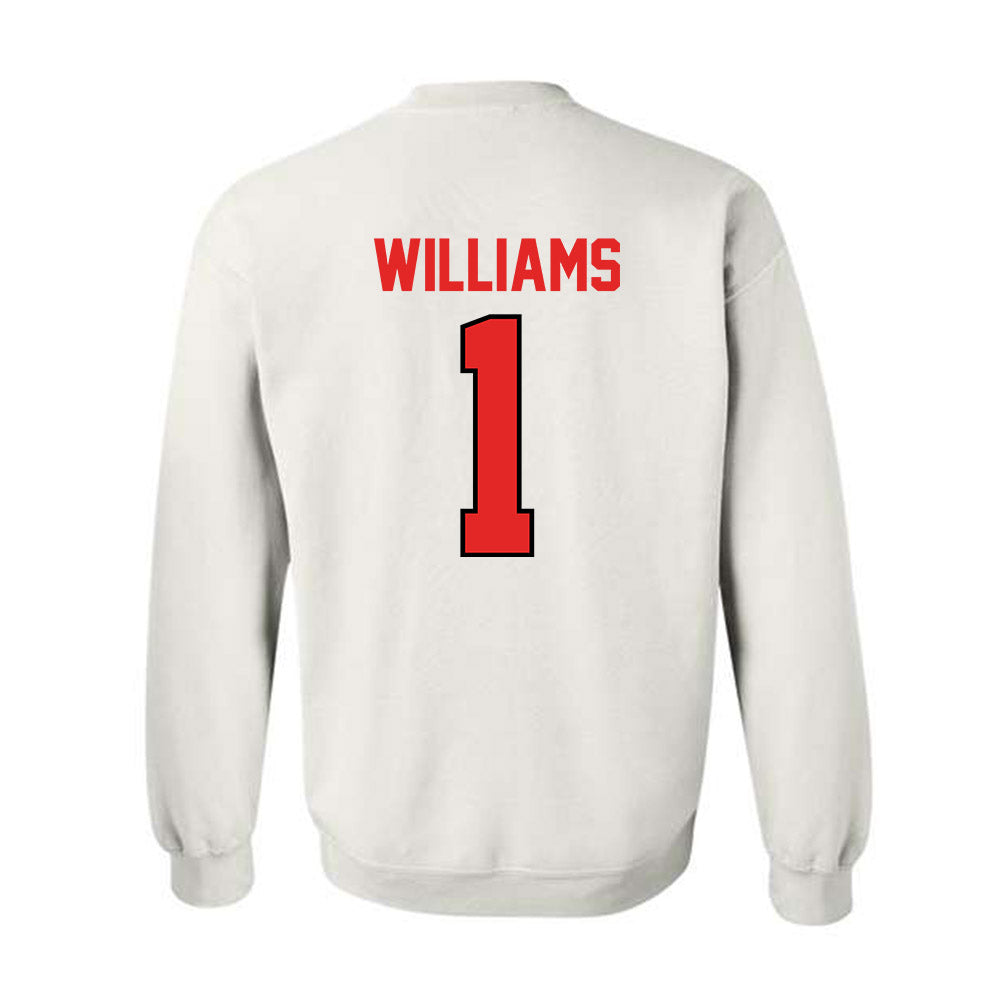 Texas Tech - NCAA Softball : Mia Williams - Classic Shersey Crewneck Sweatshirt-1